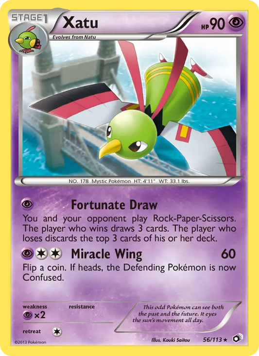 Xatu 56 Legendary Treasures Pokesingles