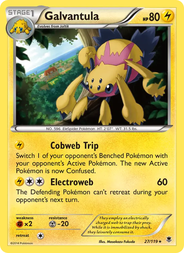 Galvantula 27 Phantom Forces Pokesingles