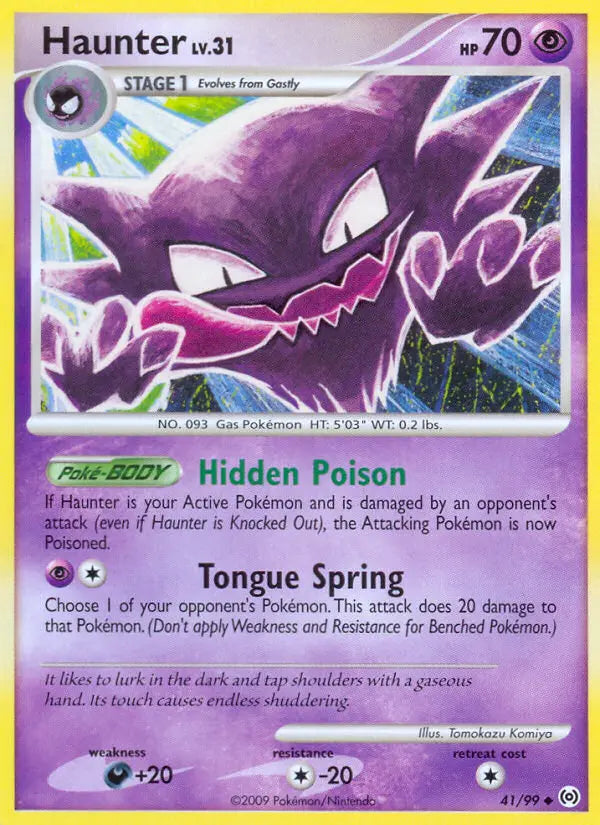 Haunter 41 Arceus Pokesingles