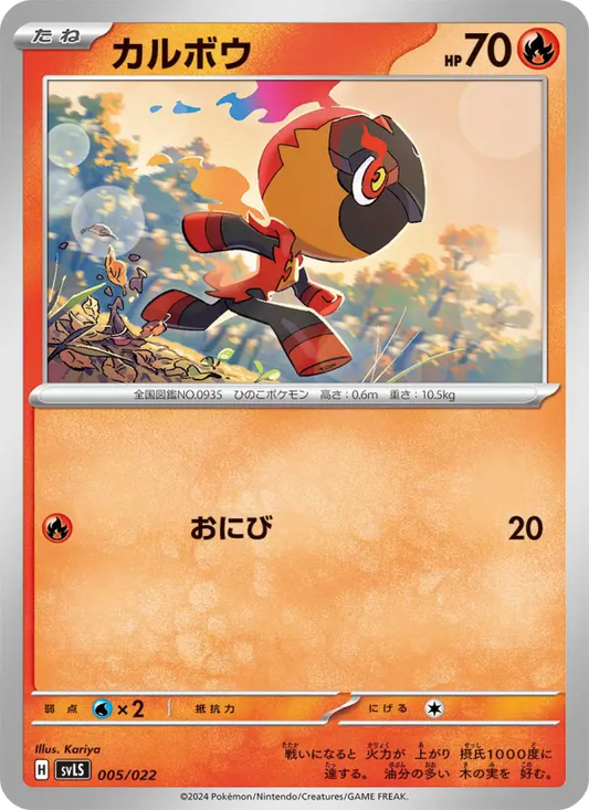 Charcadet 5 スターターセット テラスタイプ：ステラ ソウブレイズex Pokesingles