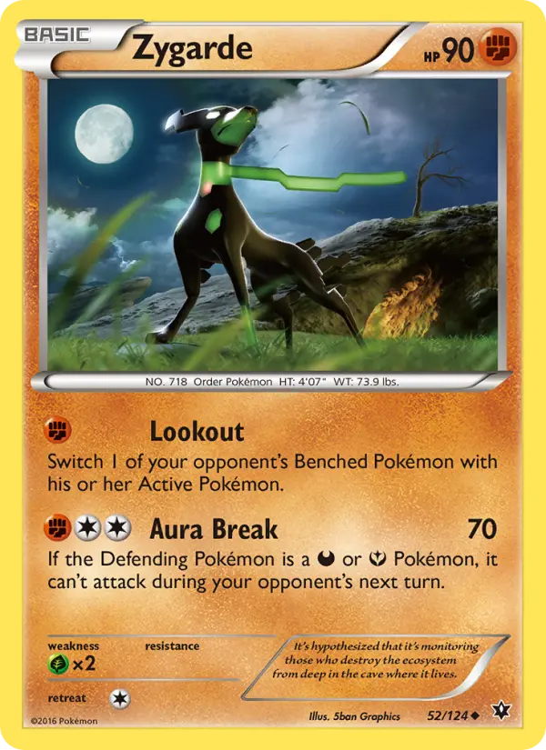Zygarde 52 Fates Collide Pokesingles