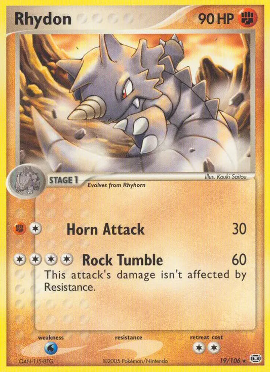 Rhydon 19 Emerald Pokesingles