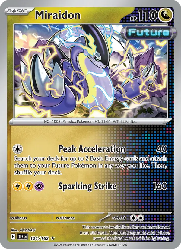 Miraidon 121 Temporal Forces Pokesingles