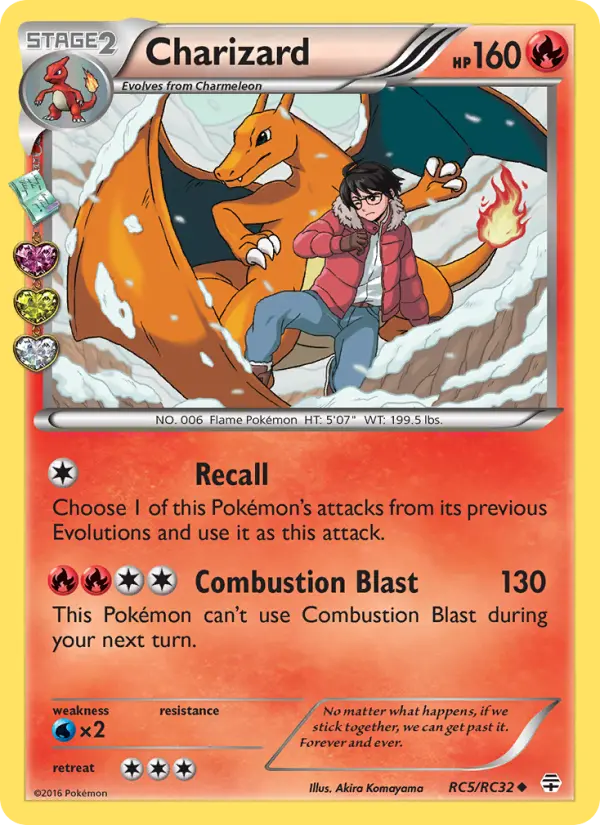 Charizard RC5 Generations Pokesingles