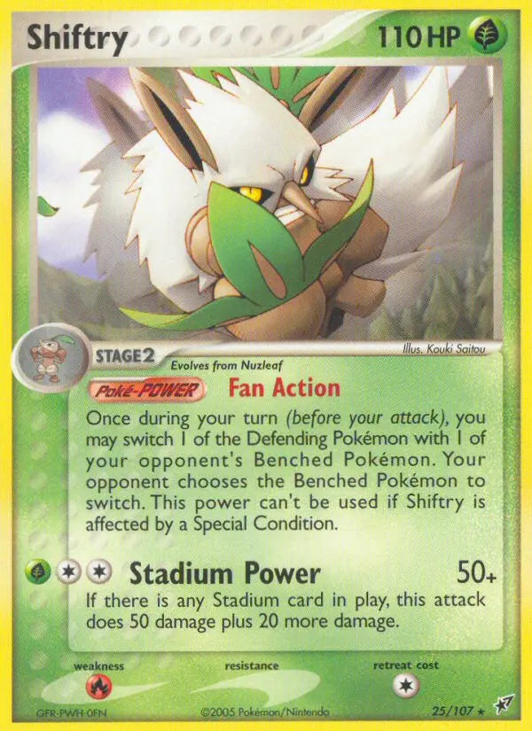 Shiftry 25 Deoxys Pokesingles