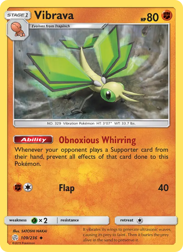 Vibrava 109 Cosmic Eclipse Pokesingles