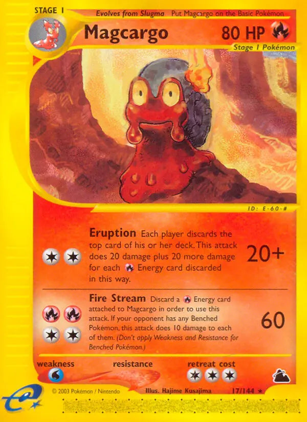 Magcargo 17 Skyridge Pokesingles
