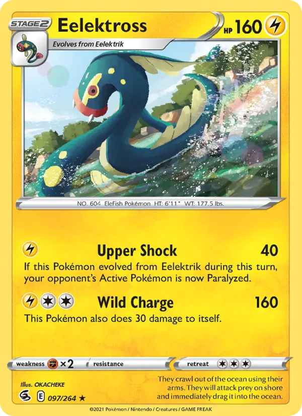 Eelektross 97 Fusion Strike Pokesingles