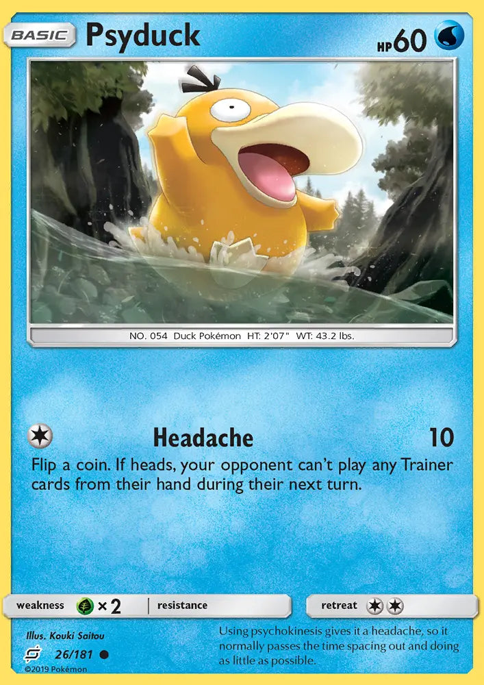 Psyduck 26 Team Up Pokesingles