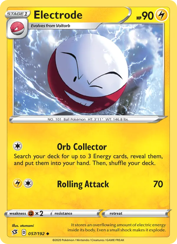 Electrode 57 Rebel Clash Pokesingles