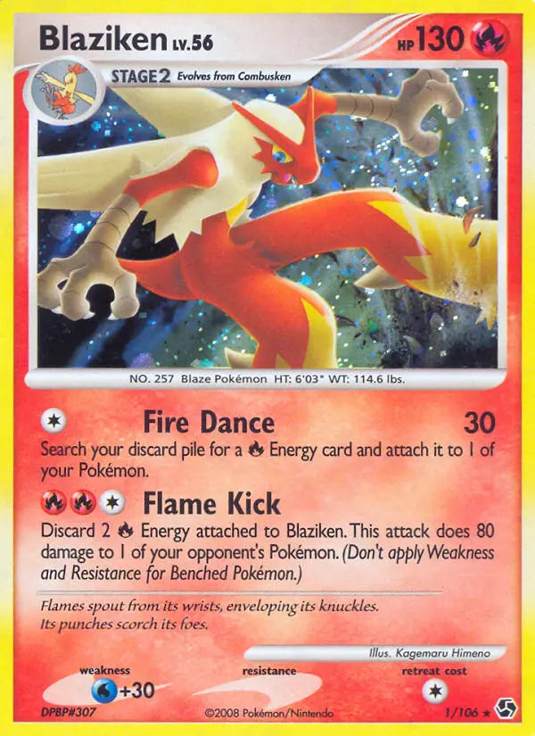 Blaziken 1 Great Encounters Pokesingles