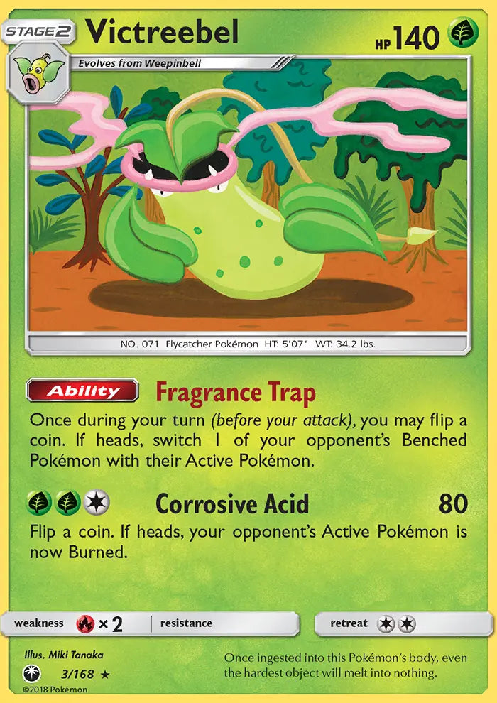 Victreebel 3 Celestial Storm Pokesingles