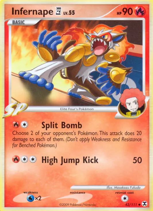 Infernape 4 43 Rising Rivals Pokesingles