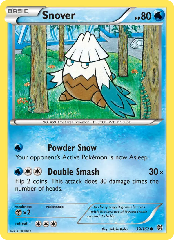 Snover 39 BREAKthrough Pokesingles