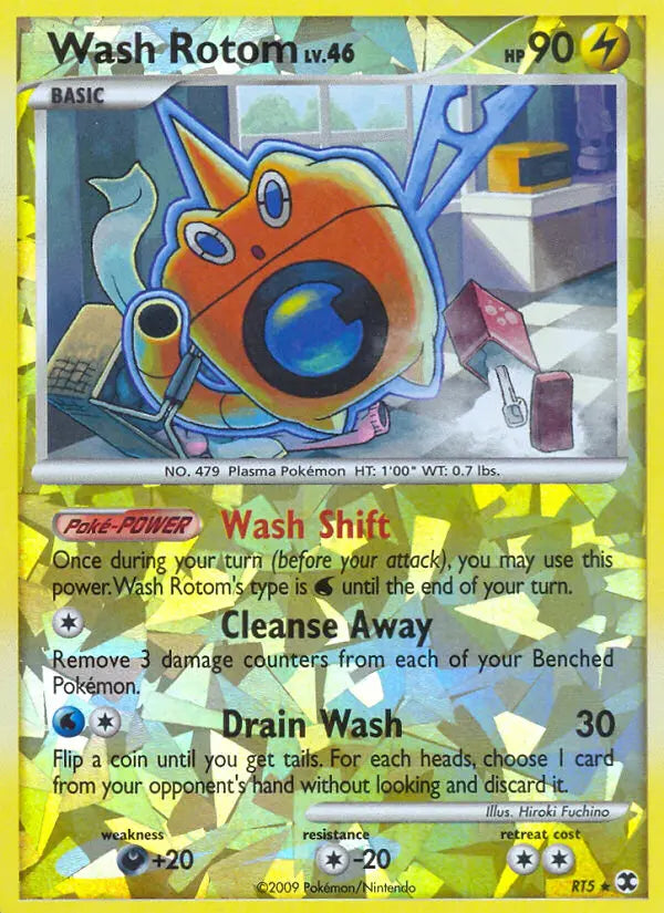 Wash Rotom RT5 Rising Rivals Pokesingles