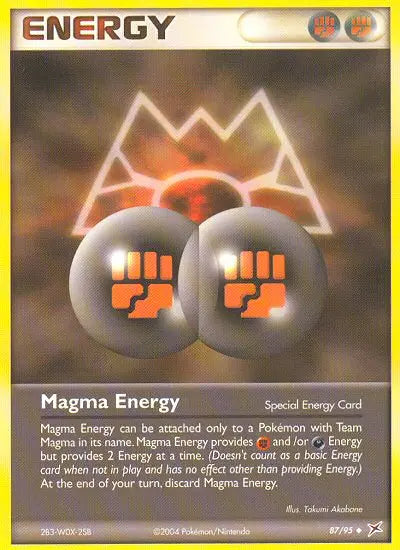 Magma Energy 87 Team Magma vs Team Aqua Pokesingles