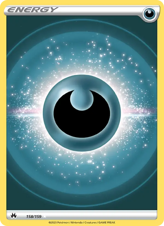 Darkness Energy 158 Crown Zenith Pokesingles