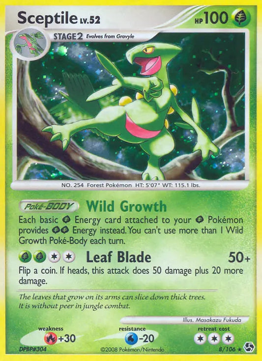 Sceptile 8 Great Encounters Pokesingles