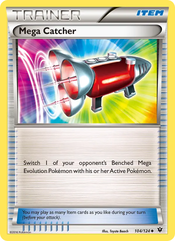Mega Catcher 104 Fates Collide Pokesingles
