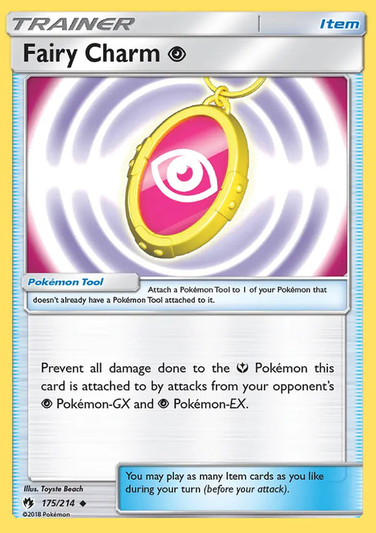 Fairy Charm Psychic 175 Lost Thunder Pokesingles