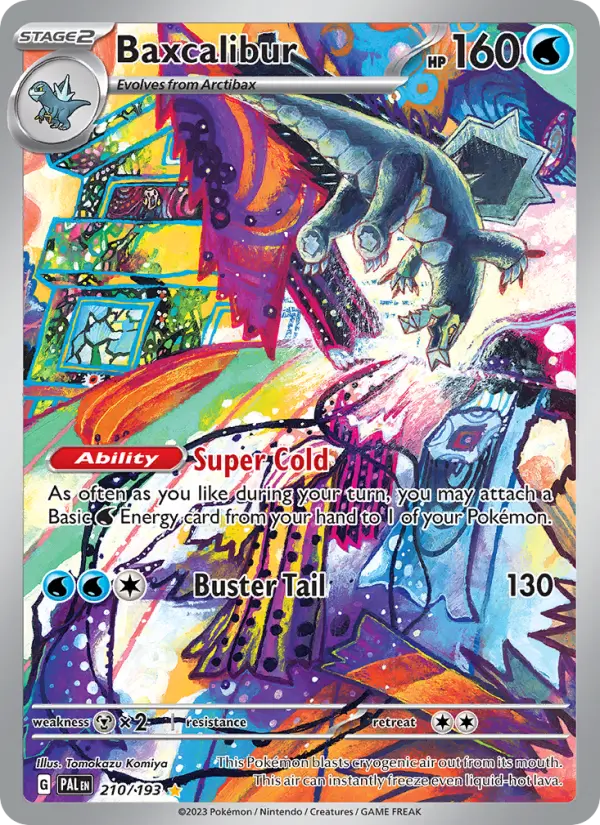 Baxcalibur 210 Paldea Evolved Pokesingles
