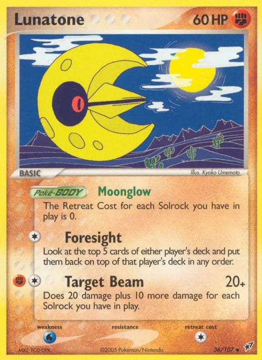 Lunatone 36 Deoxys Pokesingles