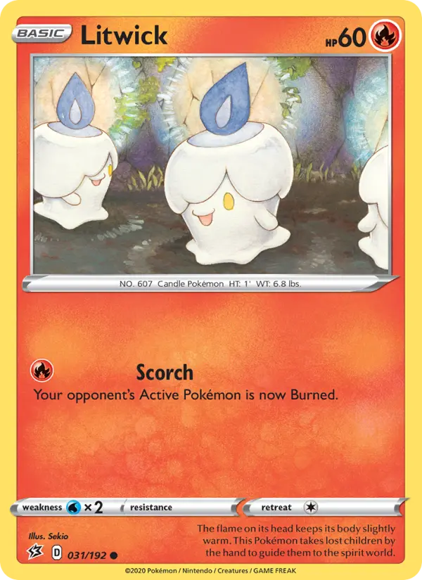 Litwick 31 Rebel Clash Pokesingles