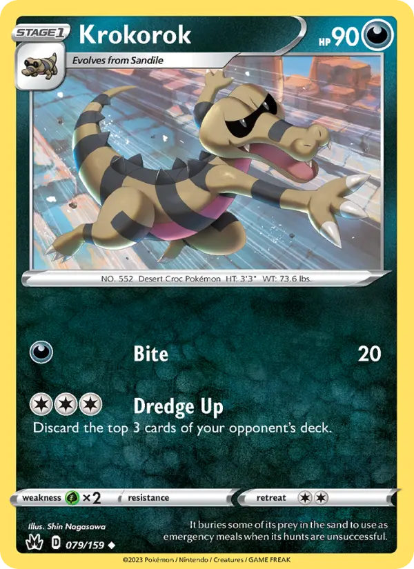 Krokorok 79 Crown Zenith Pokesingles