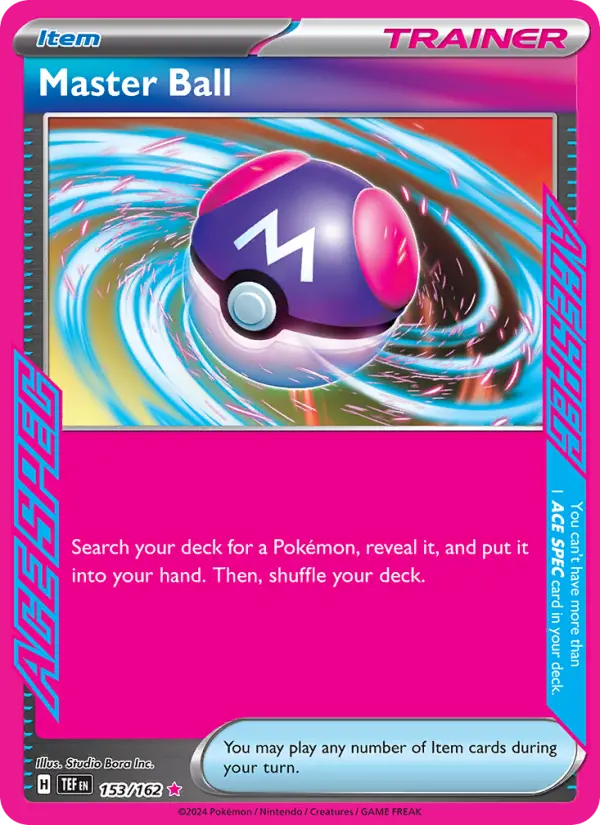 Master Ball 153 Temporal Forces Pokesingles
