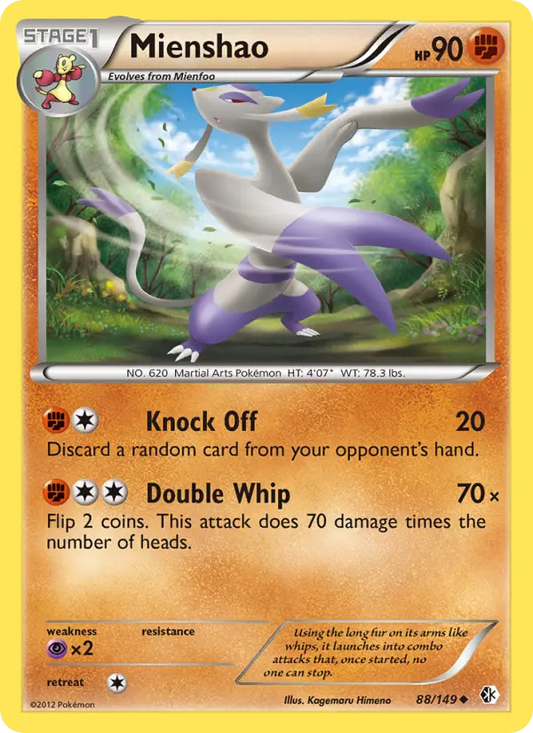 Mienshao 88 Boundaries Crossed Pokesingles