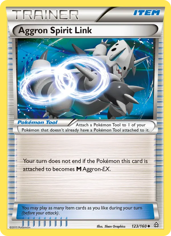 Aggron Spirit Link 123 Primal Clash Pokesingles