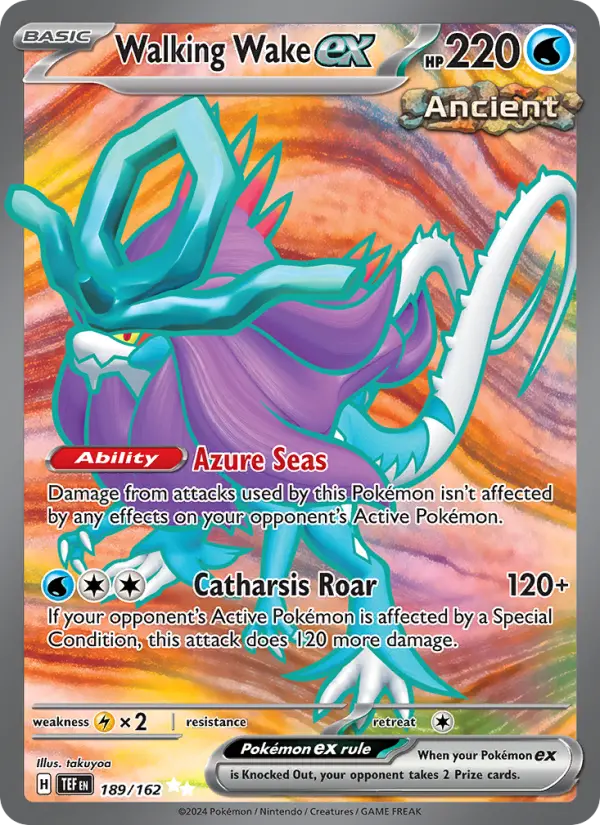 Walking Wake ex 189 Temporal Forces Pokesingles