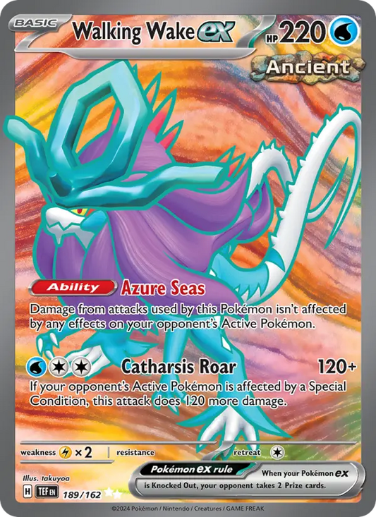 Walking Wake ex 189 Temporal Forces Pokesingles