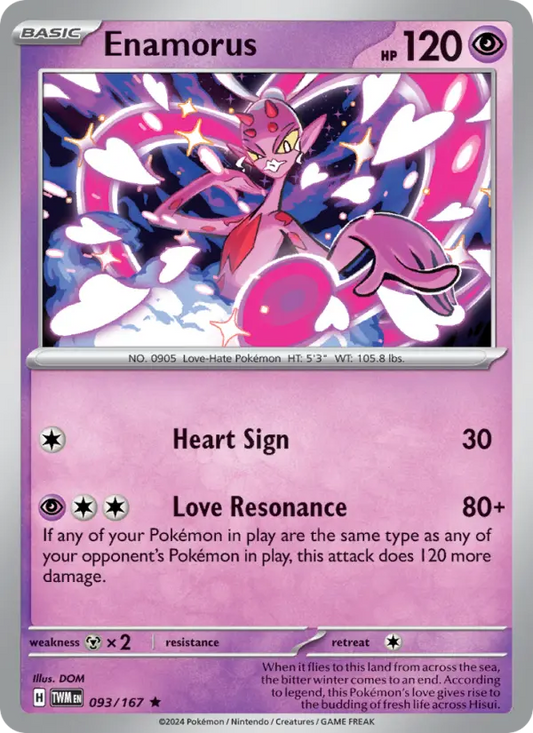 Enamorus 93 Twilight Masquerade Pokesingles