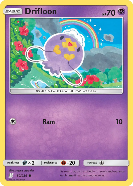 Drifloon 80 Unified Minds Pokesingles