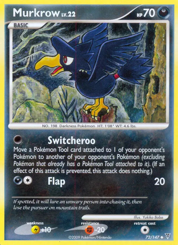 Murkrow 72 Supreme Victors Pokesingles