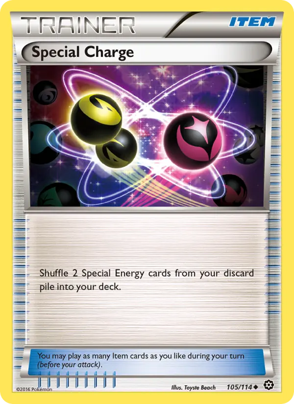 Special Charge 105 Steam Siege Pokesingles