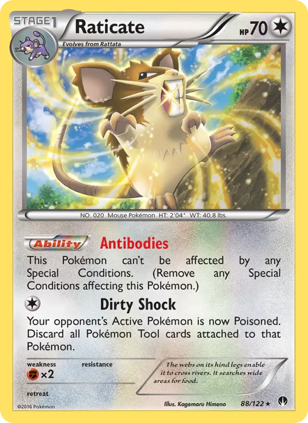 Raticate 88 BREAKpoint Pokesingles