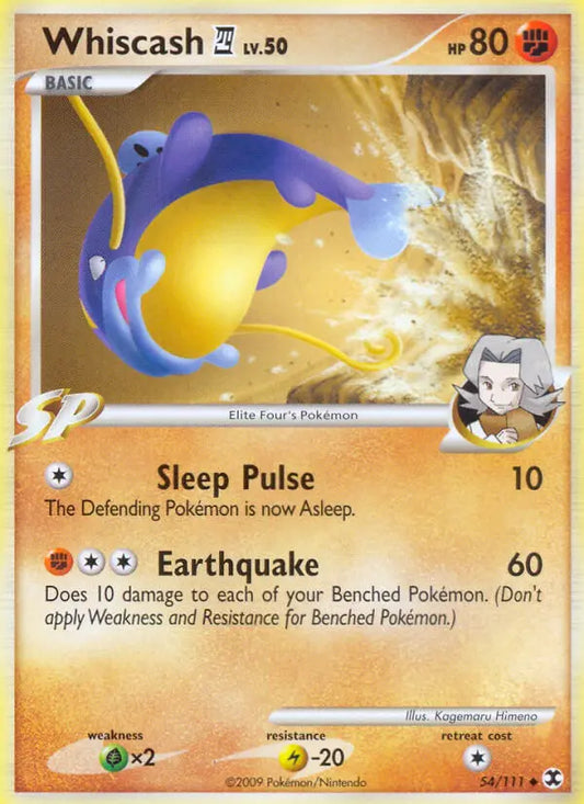 Whiscash 4 54 Rising Rivals Pokesingles