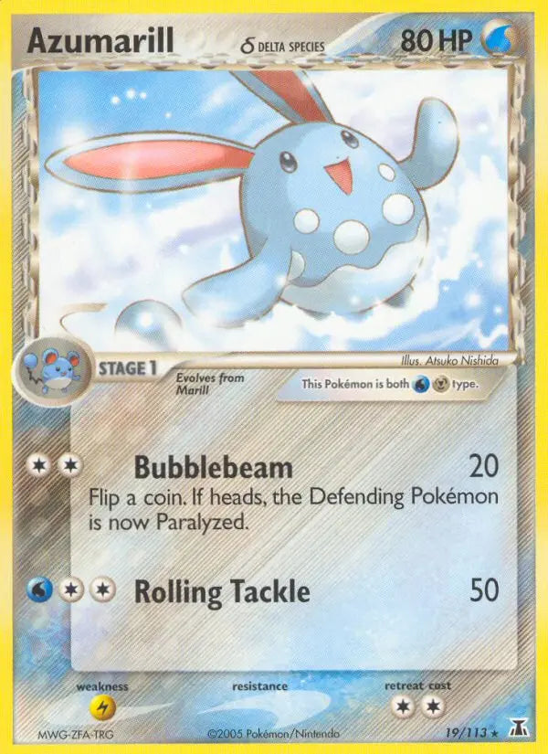 Azumarill δ 19 Delta Species Pokesingles