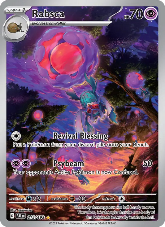 Rabsca 215 Paldea Evolved Pokesingles