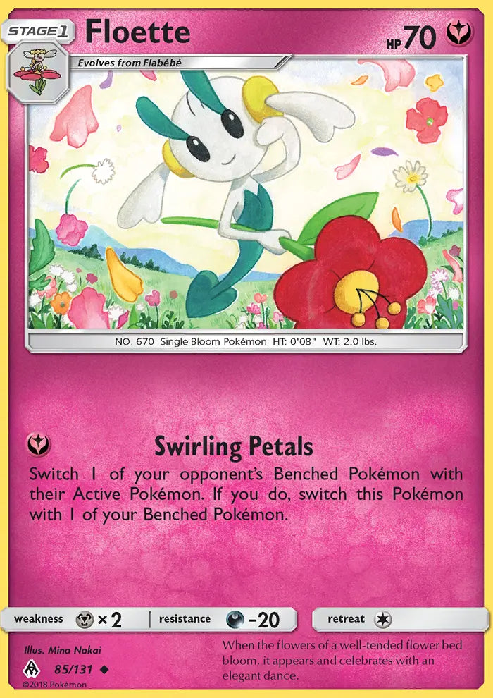Floette 85 Forbidden Light Pokesingles