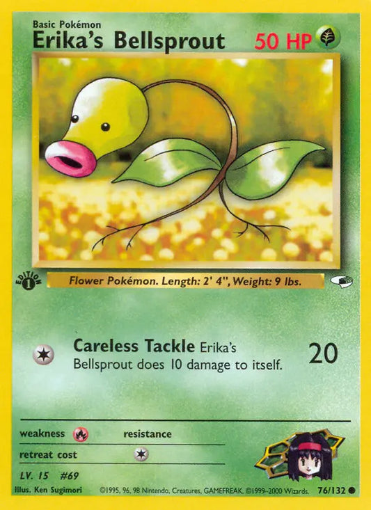 Erika's Bellsprout 76 Gym Heroes Pokesingles
