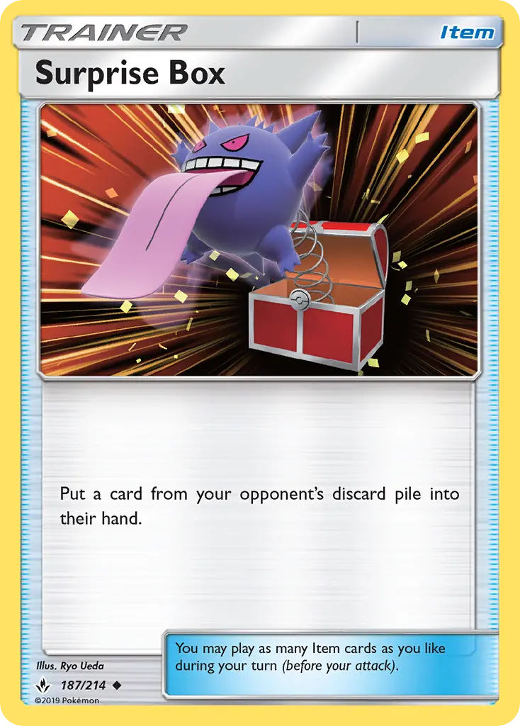 Surprise Box 187 Unbroken Bonds Pokesingles