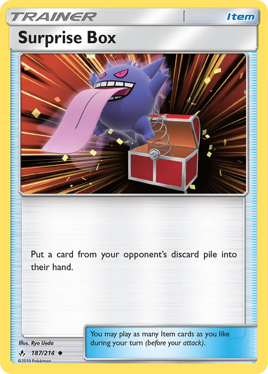 Surprise Box 187 Unbroken Bonds Pokesingles