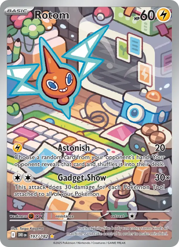 Rotom 197 Destined Rivals Pokesingles