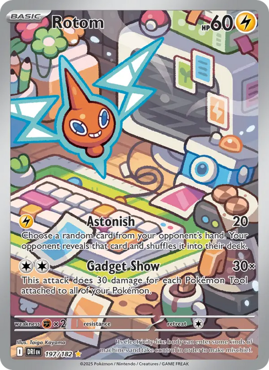 Rotom 197 Destined Rivals Pokesingles