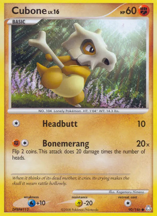 Cubone 90 Legends Awakened Pokesingles