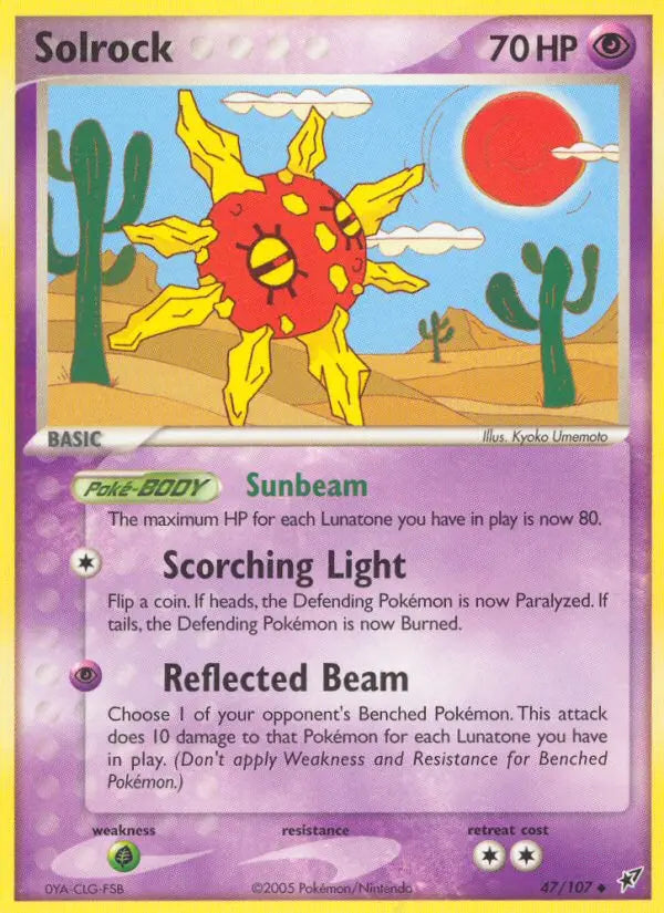 Solrock 47 Deoxys Pokesingles