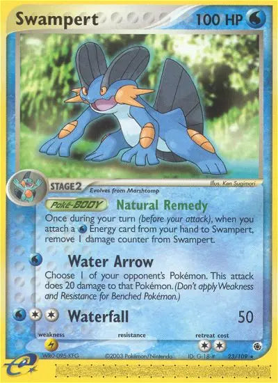 Swampert 23 Ruby & Sapphire Pokesingles